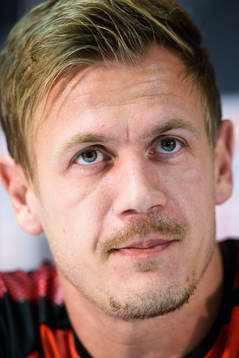 Goalkeeper Johan Dahlin of Malmö FF