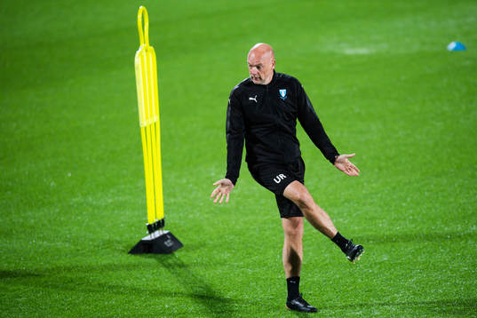 Head coach Uwe Rösler of Malmö FF