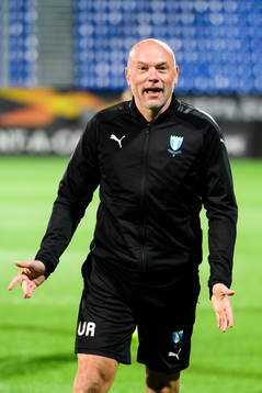 Head coach Uwe Rösler of Malmö FF
