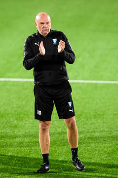 Head coach Uwe Rösler of Malmö FF