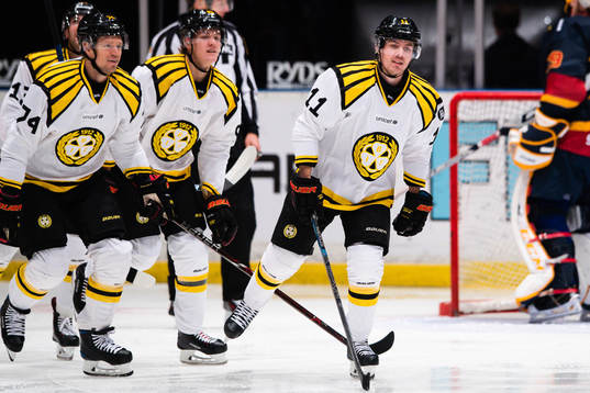 Brynäs Joel Kellman jublar