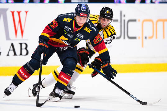 Djurgårdens Sebastian Strandberg och Brynäs Ryan Gunderson
