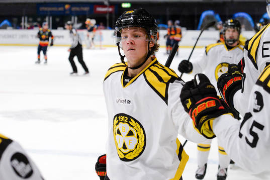 Brynäs Jesper Boqvist jublar