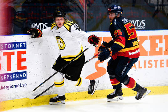 Brynäs Daniel Mannberg och Djurgårdens Robin Norell