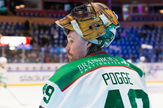 Rögles målvakt Justin Pogge