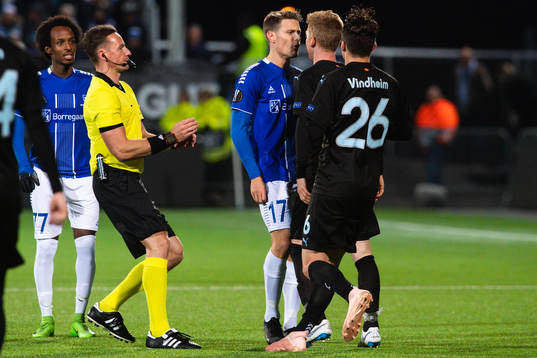 Kristoffer Zachariassen of Sarpsborg 08 and Anders