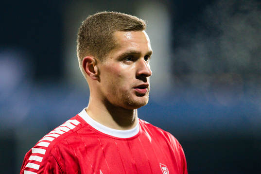 Goalkeeper Aleksandr Vasyutin of Sarpsborg 08 looks dejected