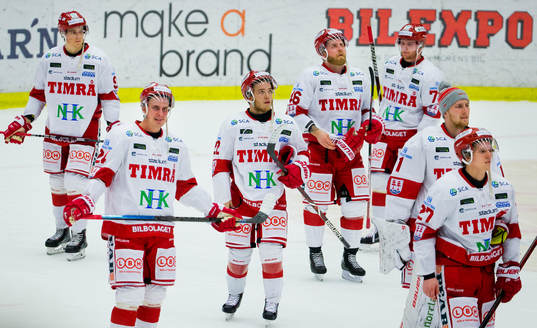Timrås Emil Berglund, Janne Jalasvaara och Johannes