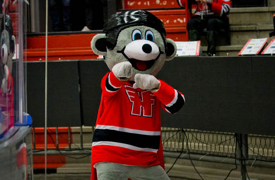 Örebros maskot Harry the hero