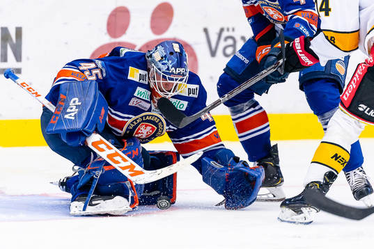 Växjös målvakt Viktor Andrén
