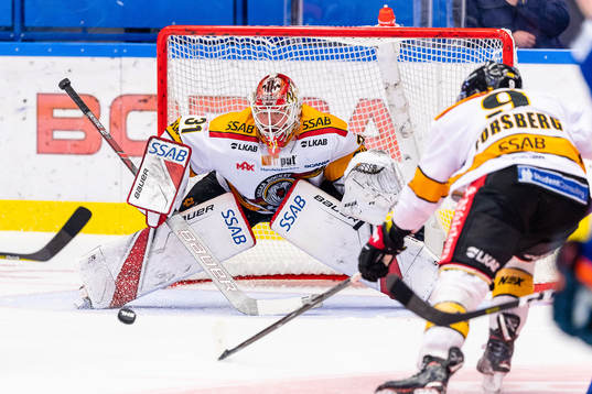 Luleås målvakt Niklas Rubin