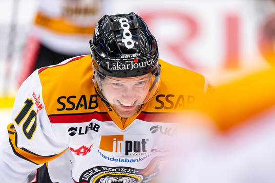 Luleås Einar Emanuelsson deppar
