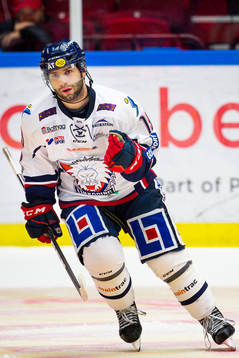 Linköpings Joe Whitney jublar