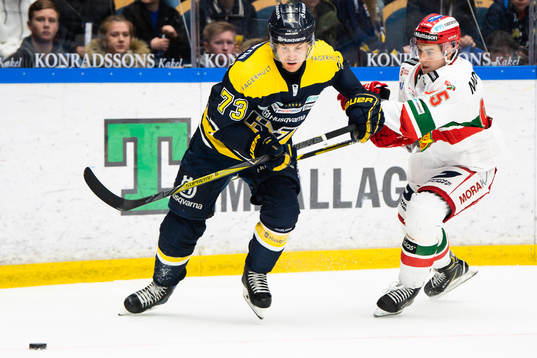 s Sebastian Wännström och Moras Michael Haga