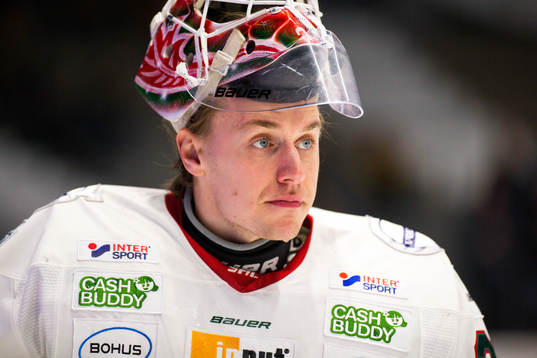 Frölundas målvakt Johan Mattsson