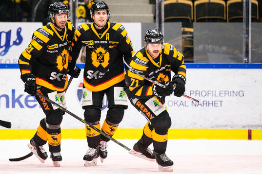 Skellefteås Jimmie Ericsson, Joakim Lindström och