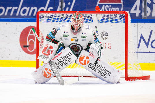 Frölundas målvakt Johan Mattsson