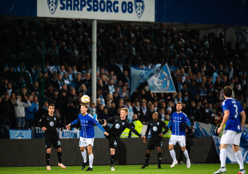 Anders Christiansen of Malmö FF and Kristoffer