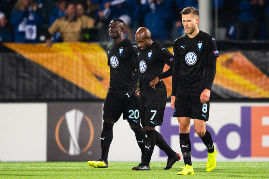 Carlos Strandberg, Fouad Bachirou and Arnór Ingvi