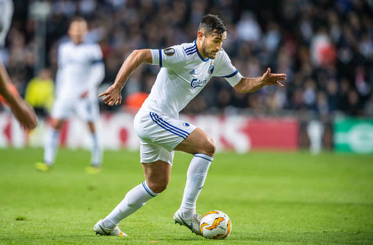 [DK=20181025: Sotirios Papagiannopoulos (4), FC København]
