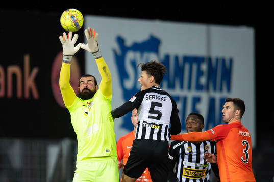 AFC Eskilstunas målvakt Gianluca Curci
