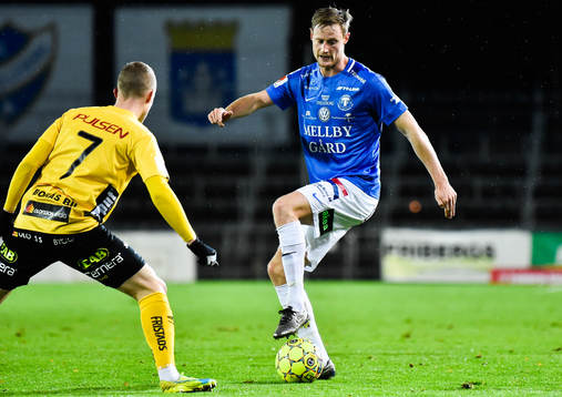 Elfsborgs Daniel Gustavsson och Trelleborgs Anton Tideman