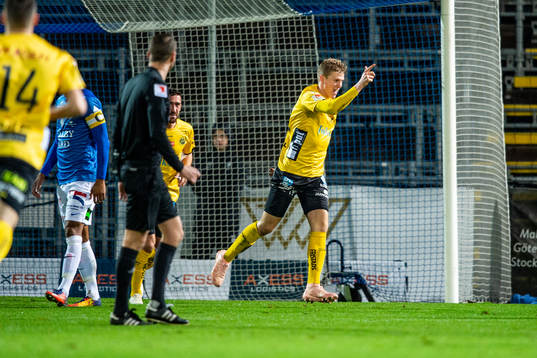 Elfsborgs Joakim Nilsson jublar