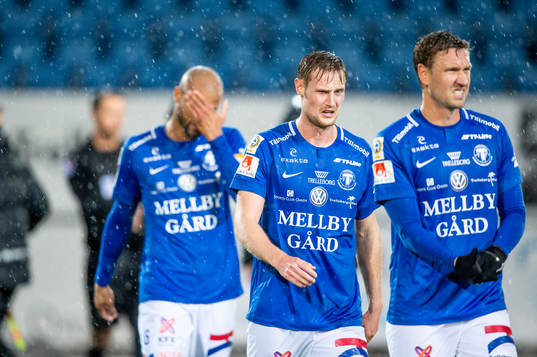 Trelleborgs Salif Camara Jönsson, Anton Tideman och Marcus