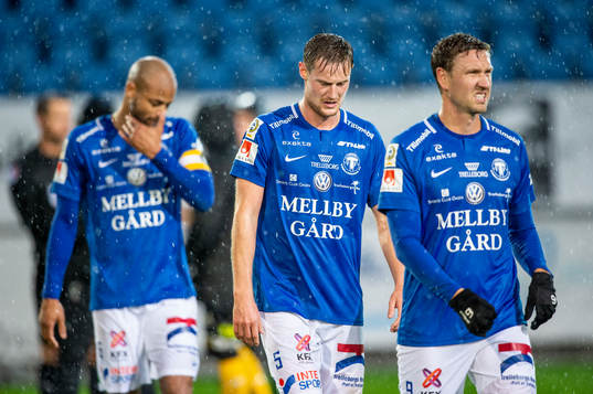 Trelleborgs Salif Camara Jönsson, Anton Tideman och Marcus
