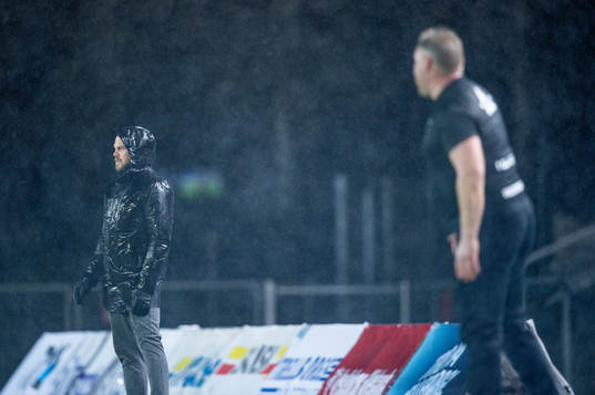 Elfsborgs manager Jimmy Thelin och Trelleborgs tränare