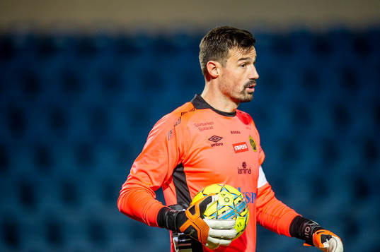 Elfsborgs målvakt Kevin Stuhr Ellegaard