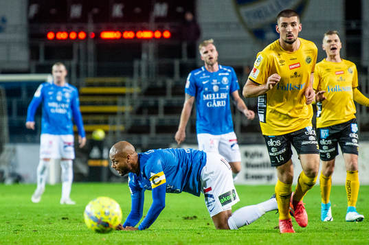Trelleborgs Salif Camara Jönsson och Elfsborgs Ibrahim