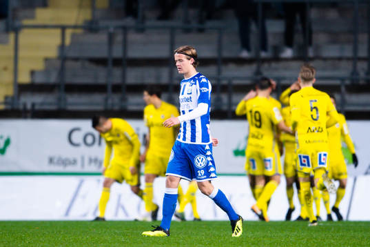IFK Göteborgs Victor Wernersson deppar