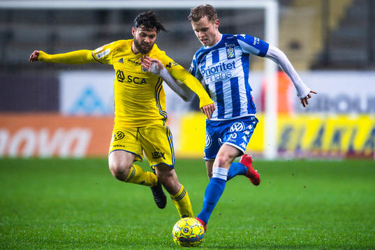 Sundsvalls Jonathan Tamimi Syberg och IFK Göteborgs Victor