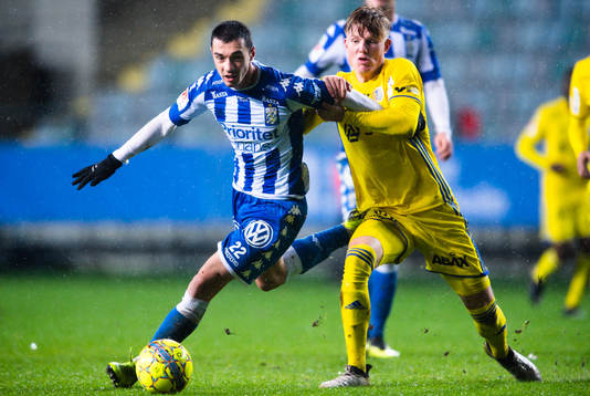 IFK Göteborgs Giorgi Kharaishvili och Sundsvalls Eric