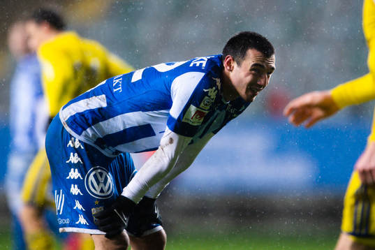 IFK Göteborgs Giorgi Kharaishvili deppar