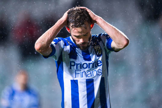 IFK Göteborgs Emil Salomonsson deppar