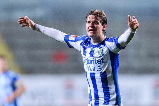 IFK Göteborgs August Erlingmark reagerar