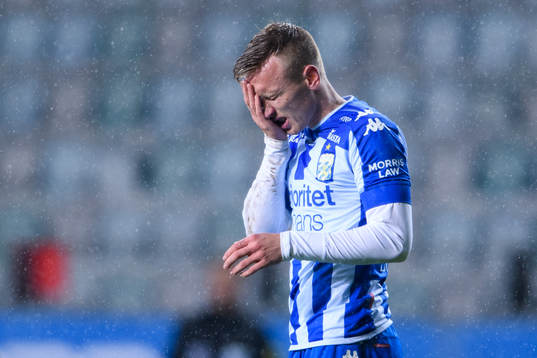 IFK Göteborgs Sebastian Ohlsson deppar