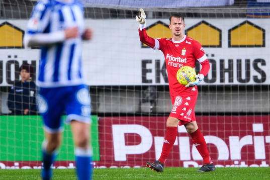 IFK Göteborgs målvakt Erik Dahlin