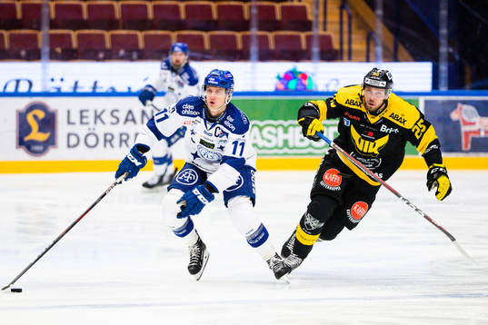Leksands Martin Karlsson och Västerås Marcus Bergman