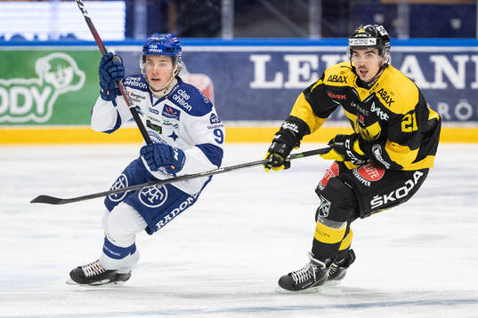 Leksands Marcus Karlberg  och Västerås Fredrik Hetta