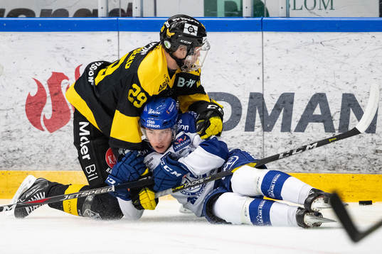 Västerås Jesper Cederberg  och Leksands Marcus Karlberg