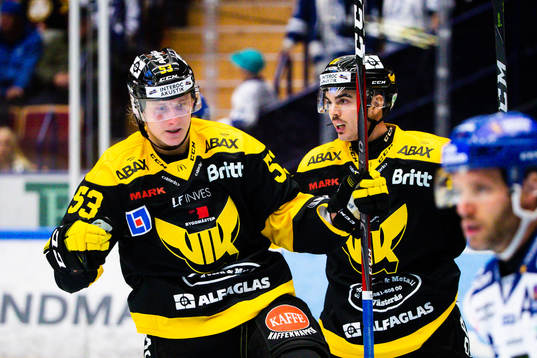 Västerås Anthon Eriksson jublar