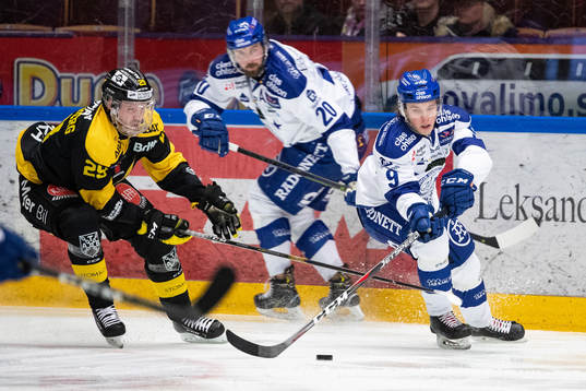 Västerås Marcus Bergman och Leksands Marcus Karlberg