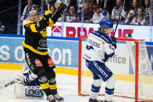 Västerås Marcus Bergman jubel
