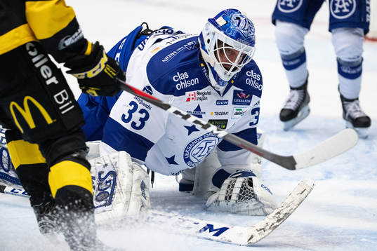 Leksands målvakt Axel Brage