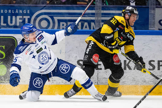 Leksands Johan Porsberger och Västerås Fredrik Johansson