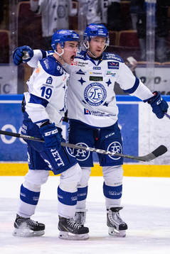Leksands Linus Persson jubel