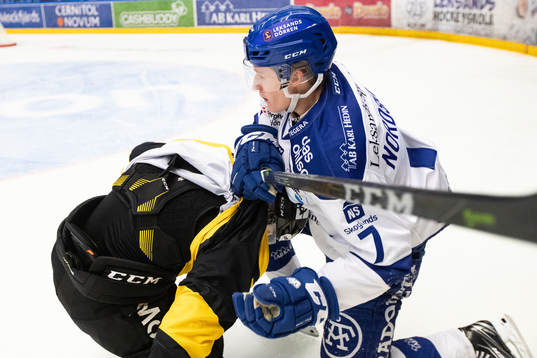 Leksands Lucas Nordsäter och Västerås William Wikman